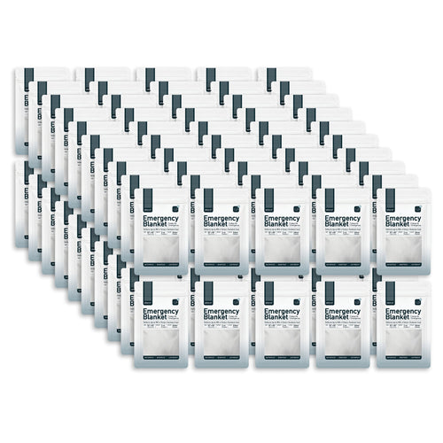 100 Pack of Emergency Blankets