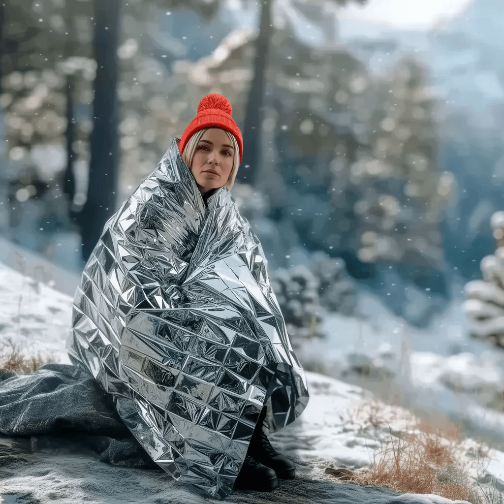 100 Pack of Emergency Blankets