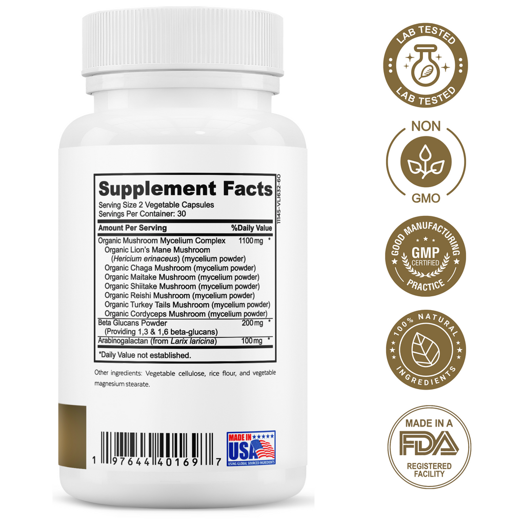 7 Organic Mushroom Complex